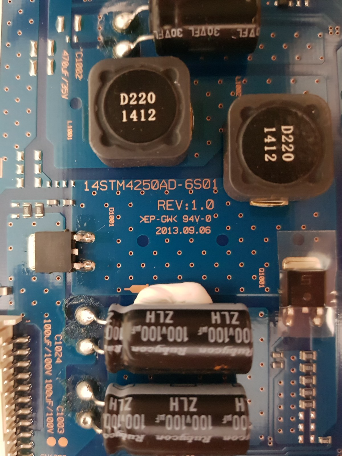 GENUINE SONY KDL- 42W800B LED DRIVER BOARD 14STM4250AD-6S01 TS5542T34D02