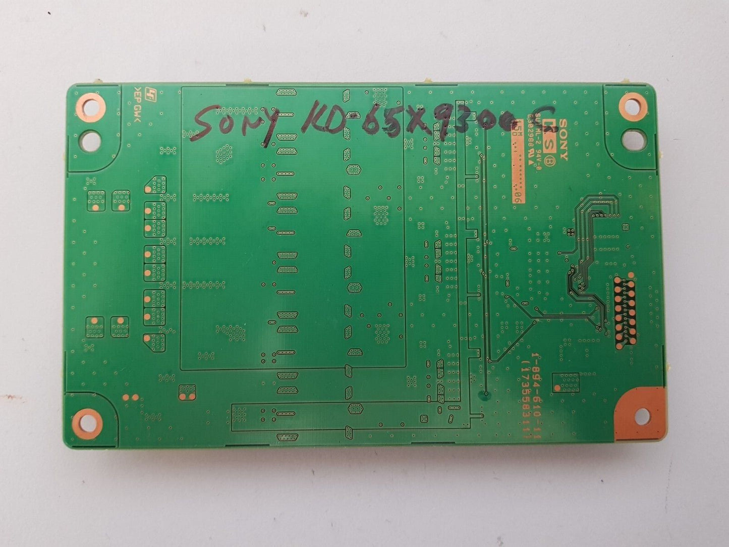 GENUINE SONY KD-65X9300C KS BOARD A2068389A 1-894-610-11