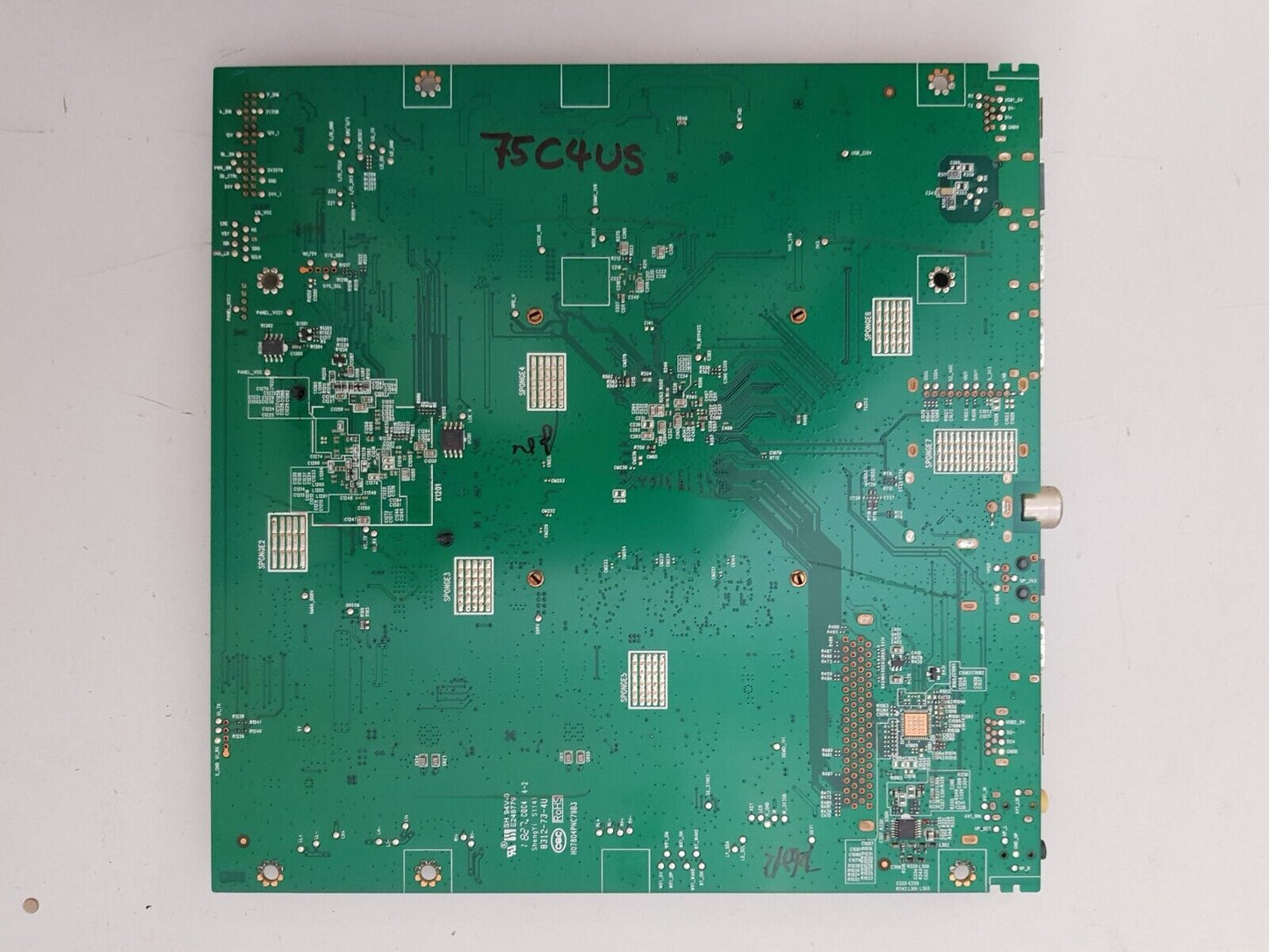GENUINE TCL 75C4US MAIN BOARD MT58CX 40-MT58C2-MAB4HG V8-T658T01