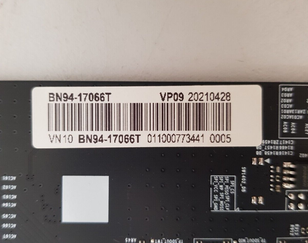 GENUINE SAMSUNG QLED 8K QA65QN700AW (VER CA01) MAIN BOARD BN94-17066T
