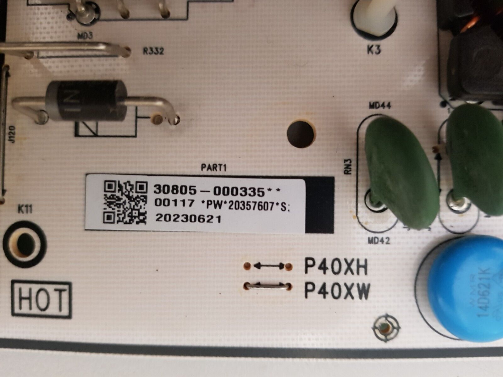 GENUINE TCL 75C845 POWER SUPPLY BOARD 40-P40XWL-PWG1ZG 11601-500103