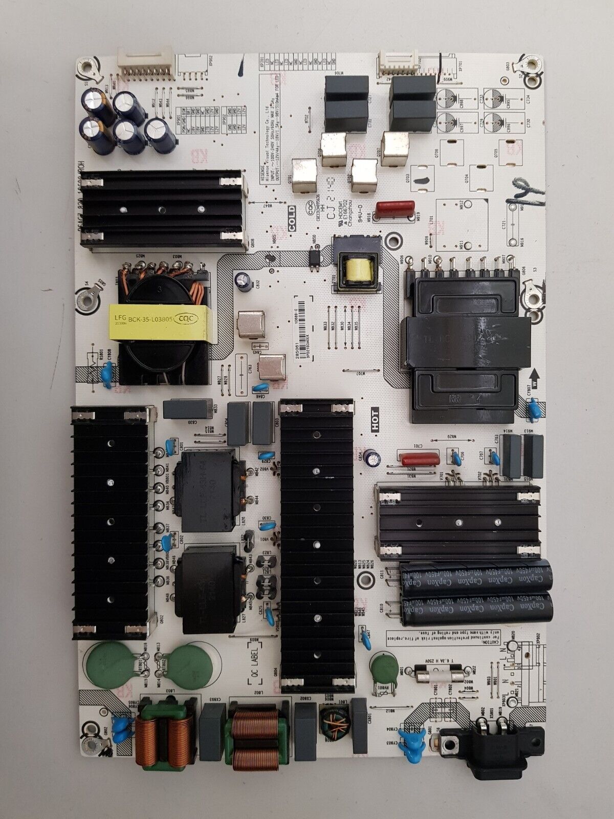GENUINE HISENSE 75A7G POWER SUPPLY BOARD RSAG7.820.10689 285061