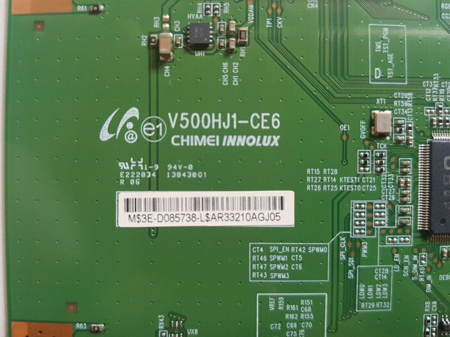 GENUINE TCL L50E3020FS T-CON BOARD V500HJ1-CE6