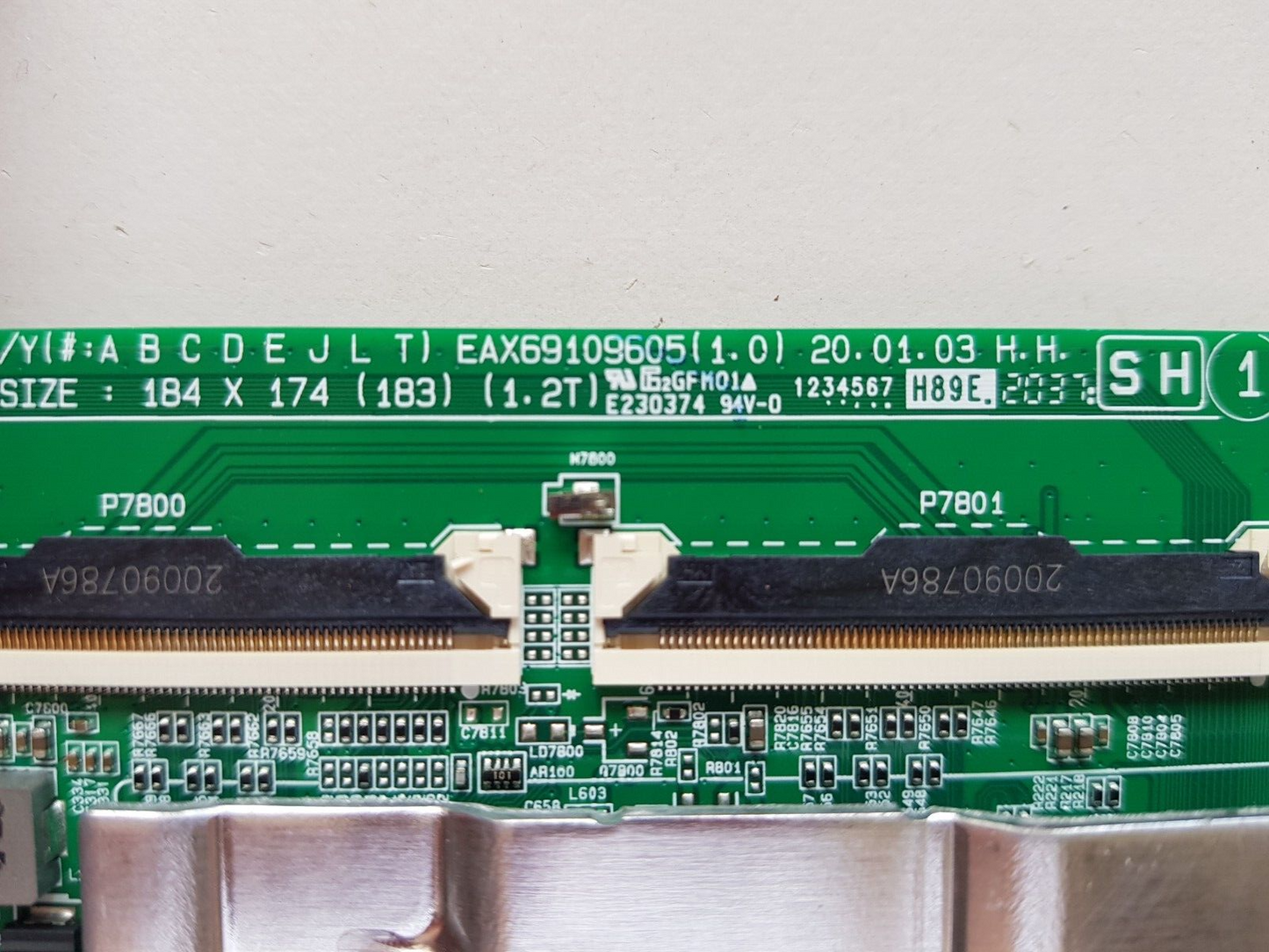 GENUINE LG 55NANO86TNA.AAUWLJD MAIN BOARD EAX69109605 (1.0) EBR3084370 66469604