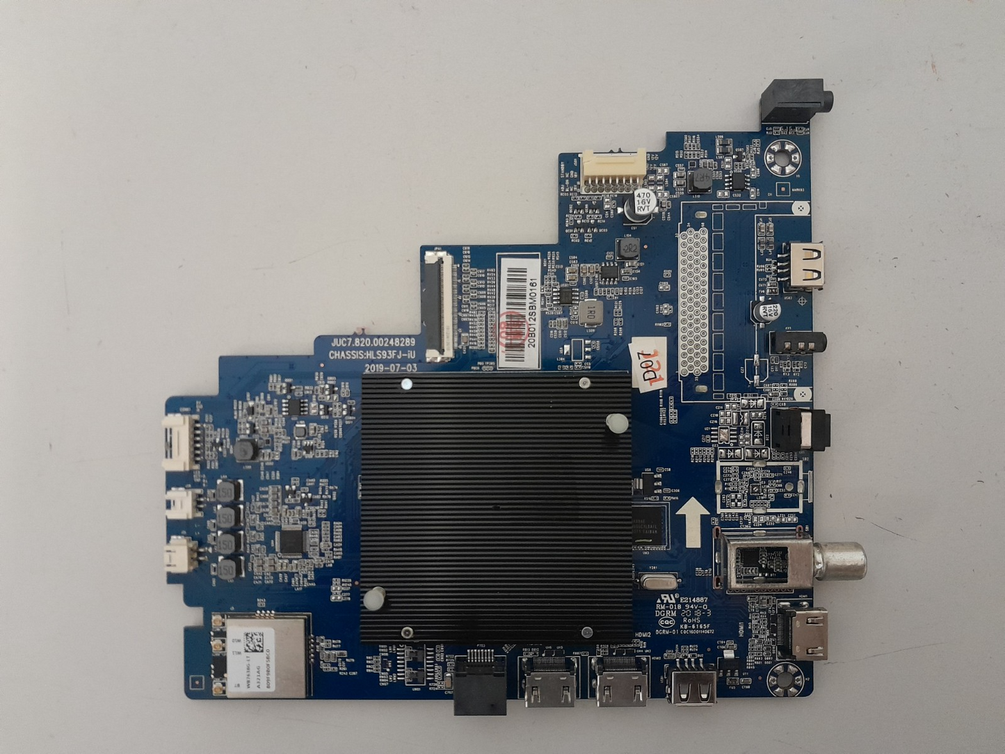GENUINE CHIQ U43H10 MAIN BOARD HLS93FJ-IU JUC7.820.00248289