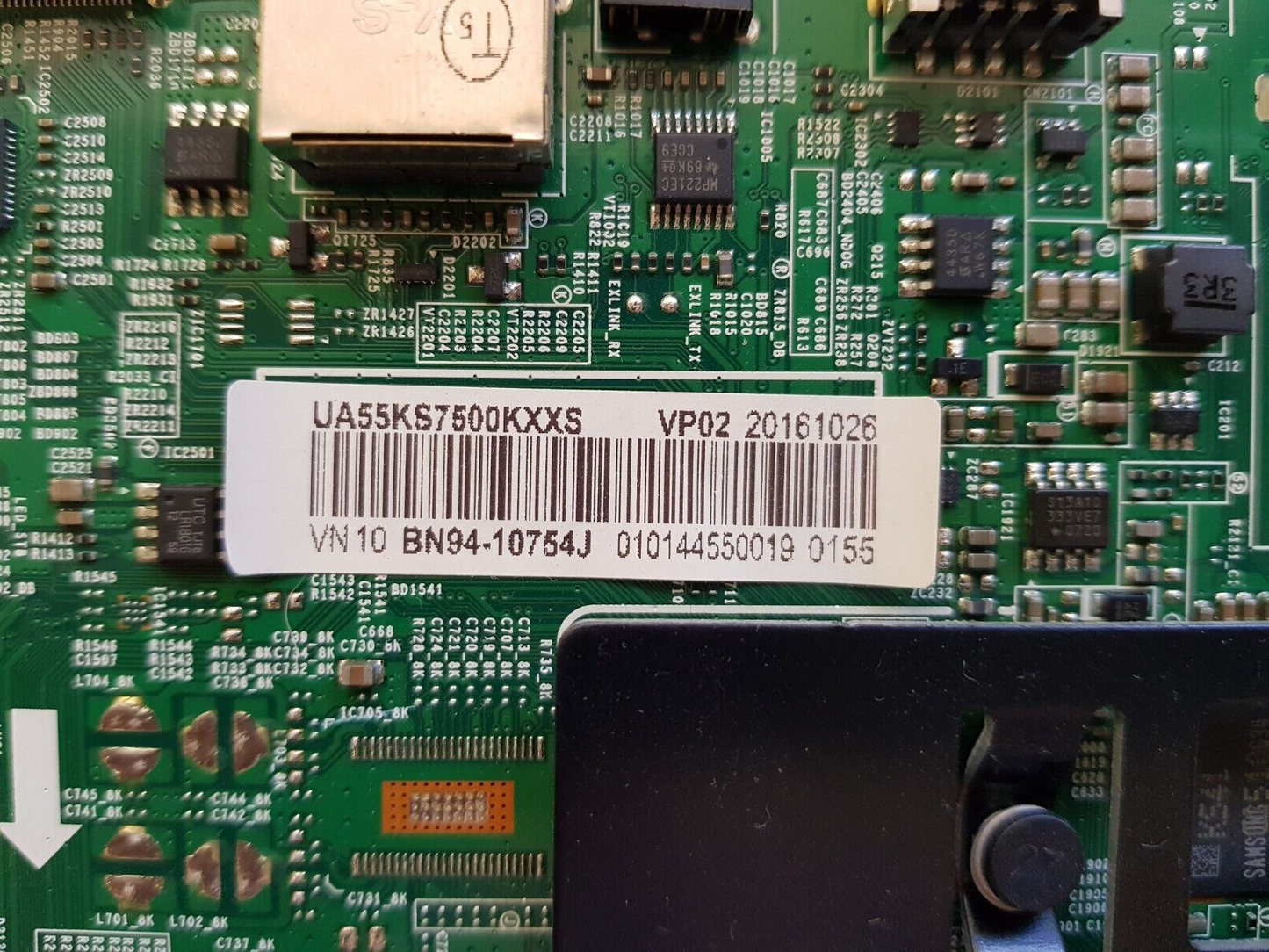 GENUINE SAMSUNG UA55KS7500KXXS MAIN BOARD BN94-10754J BN41-02504A