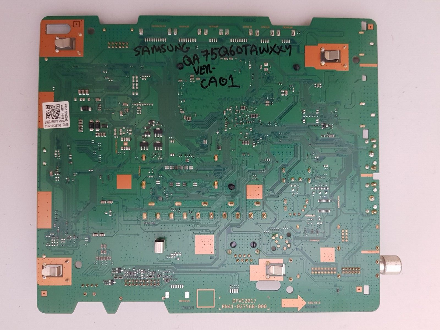 GENUINE SAMSUNG QA75Q60TAWXXY (VER CA01) MAIN BOARD BN94-15325V