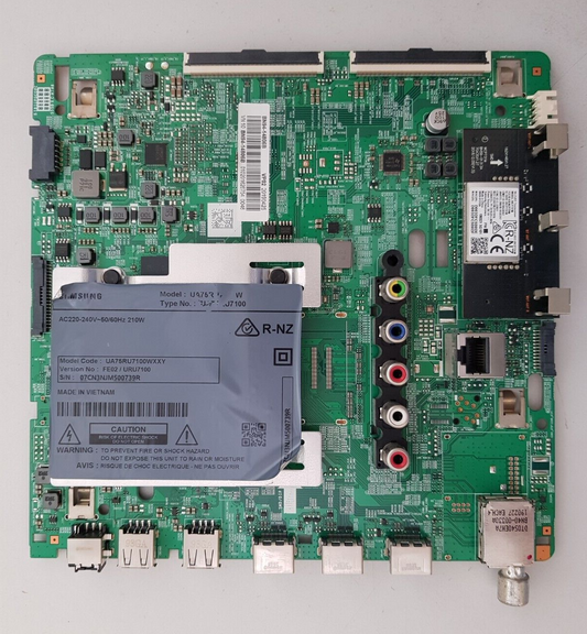 GENUINE SAMSUNG UA75RU7100 WXXY (VER FE02) MAIN BOARD BN94-14806B