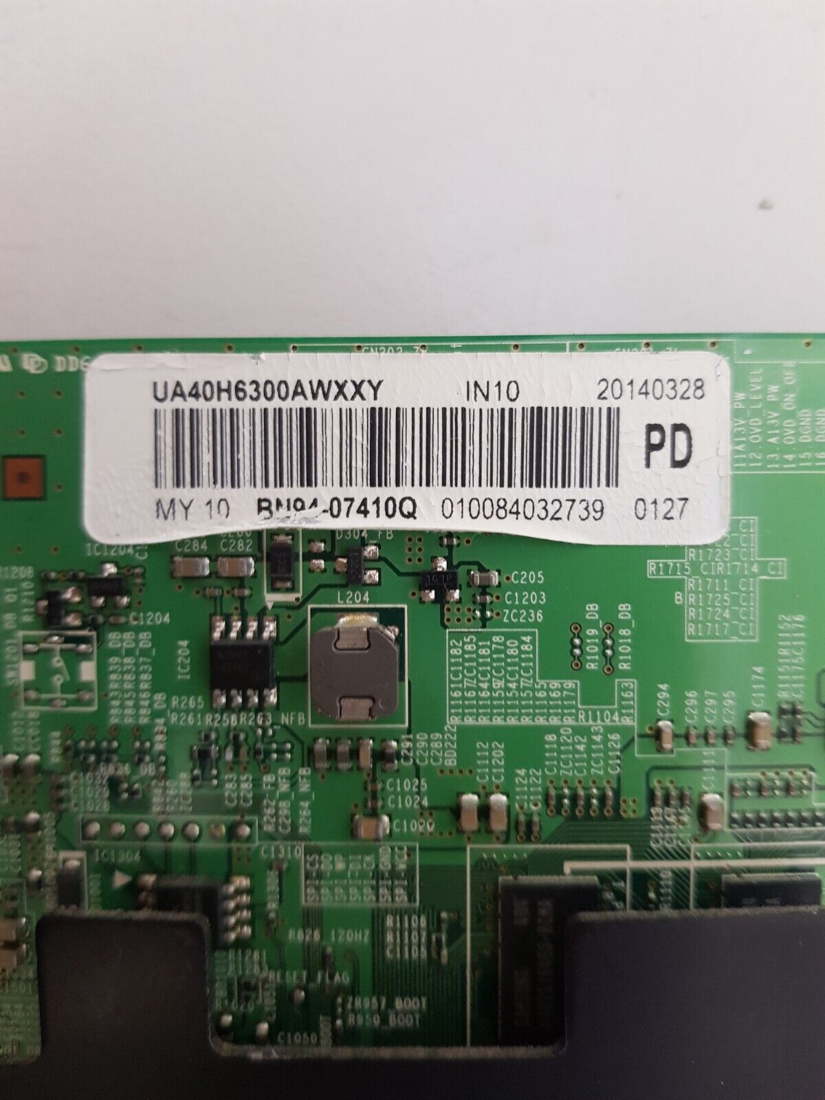 GENUINE SAMSUNG UA40H6300AWXXY (VER TD01) MAIN BOARD BN94-07410Q