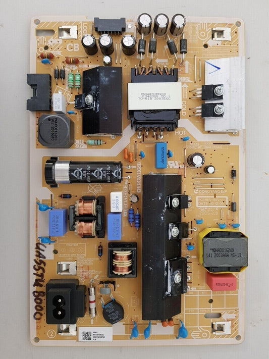 GENUINE SAMSUNG UA55TU8000 POWER SUPPLY BOARD BN41-01054A L55S6_TDY