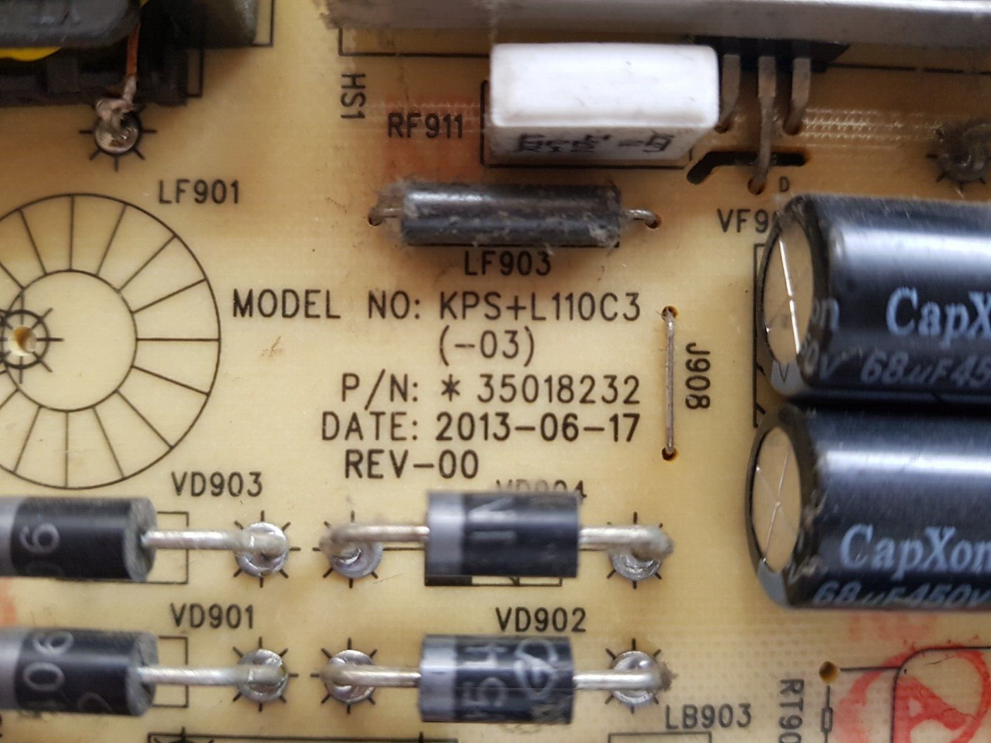 GENUINE KOGAN KALED55UHDZC POWER SUPPLY BOARD 34010435 35018232