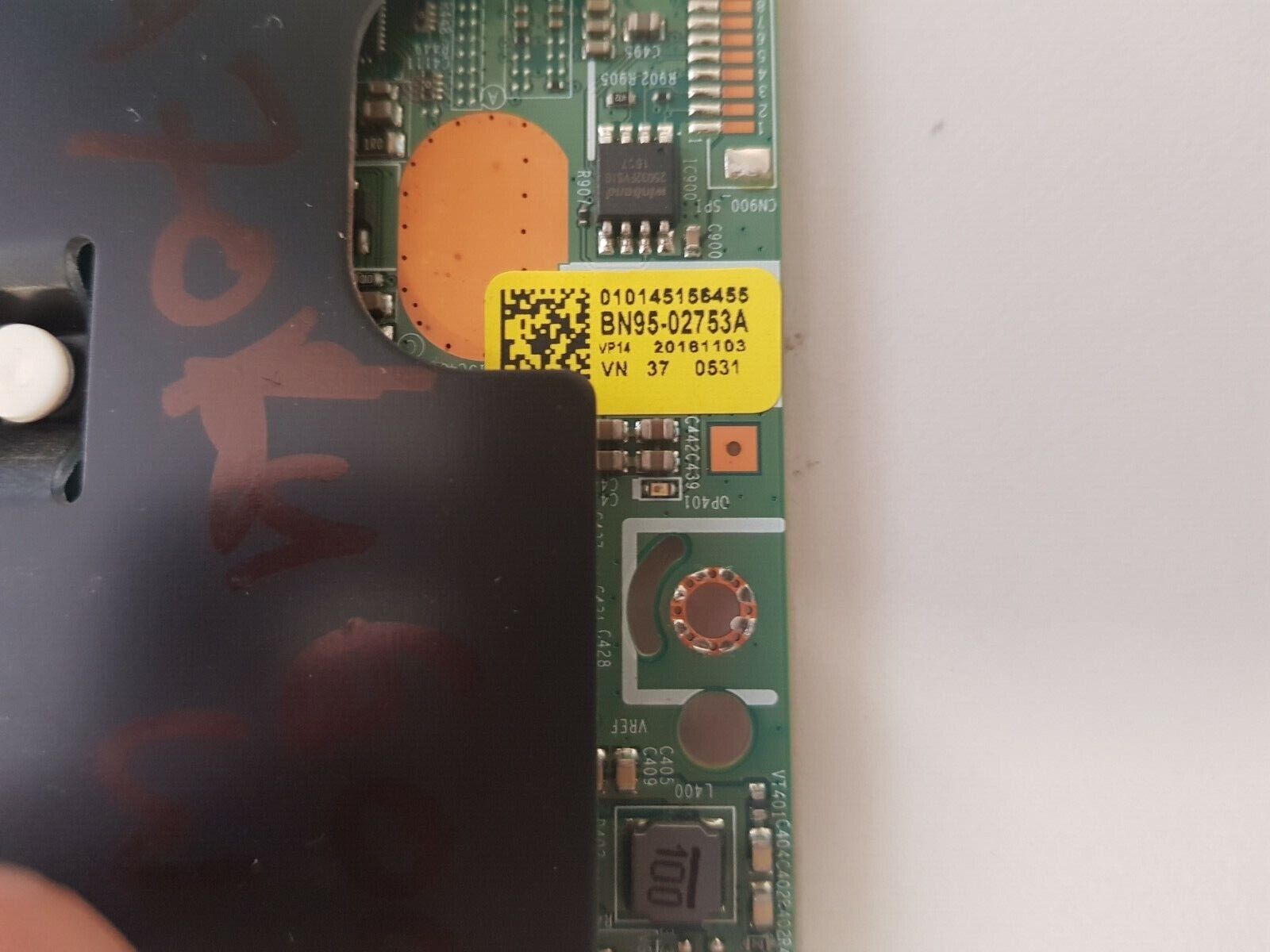 GENUINE SAMSUNG UA70KU6000 T-CON BOARD BN95-02753A BN41-02291