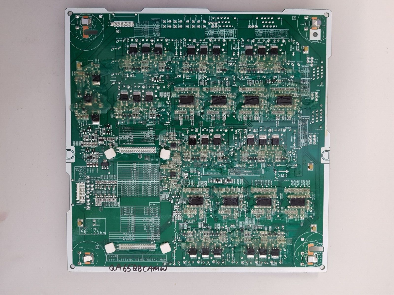 GENUINE SAMSUNG QA65Q8CAMW LED DRIVE BOARD BN44-00902A L65E8NC_MSM PSLF151E09C