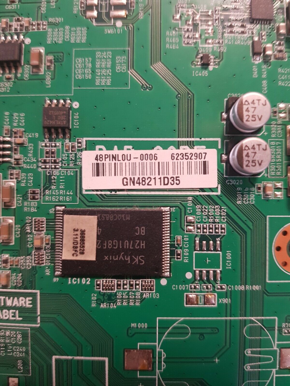 GENUINE LG 60LY340C Main Board - EAX66084901 (1.1)