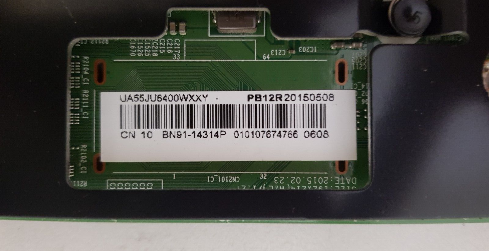 GENUINE SAMSUNG UA55JU6400 WXXY (VER QH01) MAIN BOARD BN94-14314P
