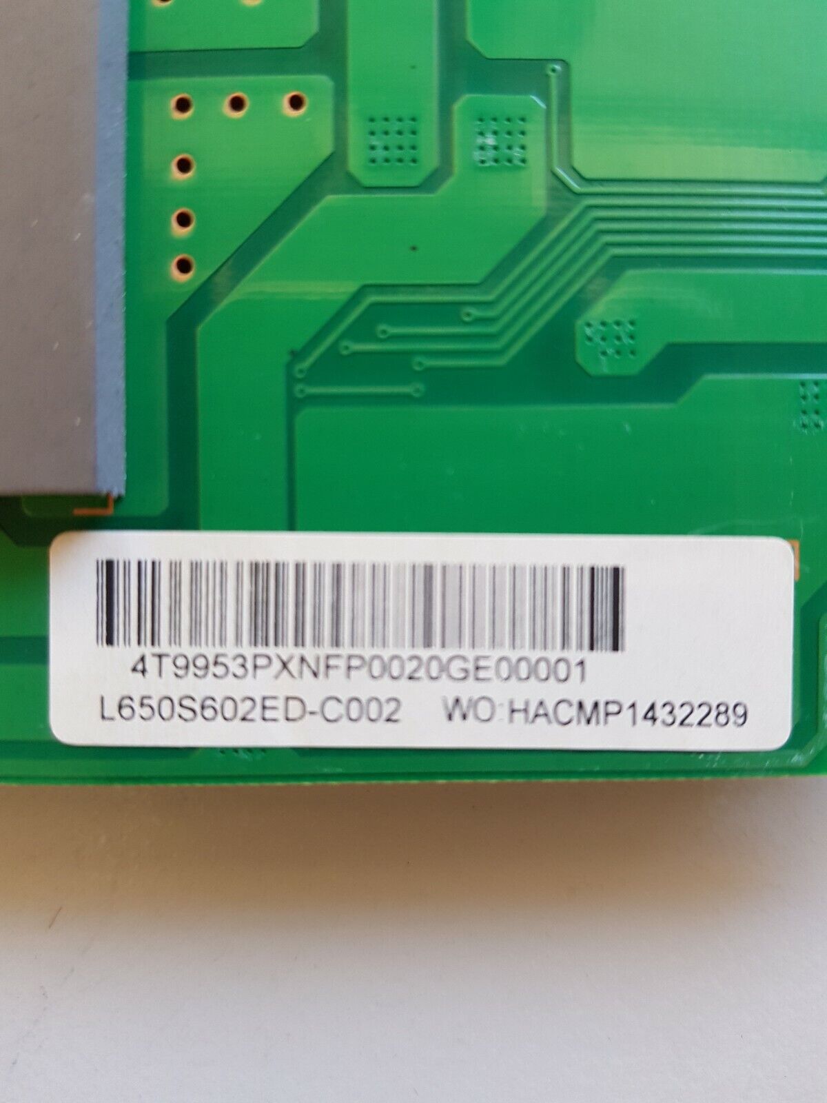 GENUINE HISENSE 65K390PAD LED DRIVER BOARD L650S602ED-C002