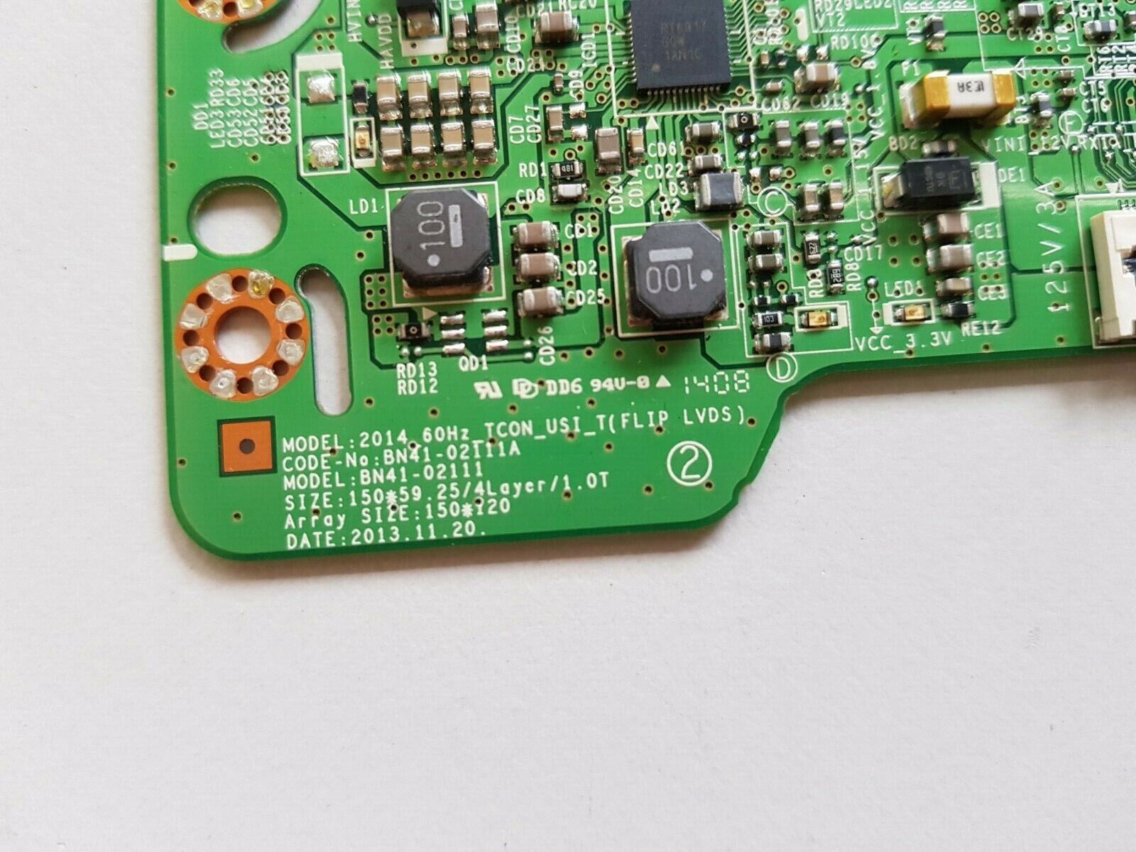 GENUINE SAMSUNG UA32H5500 (VER-TH01) T-CON BOARD BN95-01304A BN95-01304B