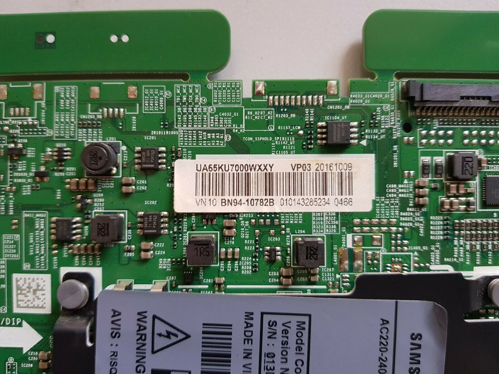 GENUINE SAMSUNG UA65KU7000WXXY (VER FA01) MAIN BOARD BN94-10782B BN41-02528A