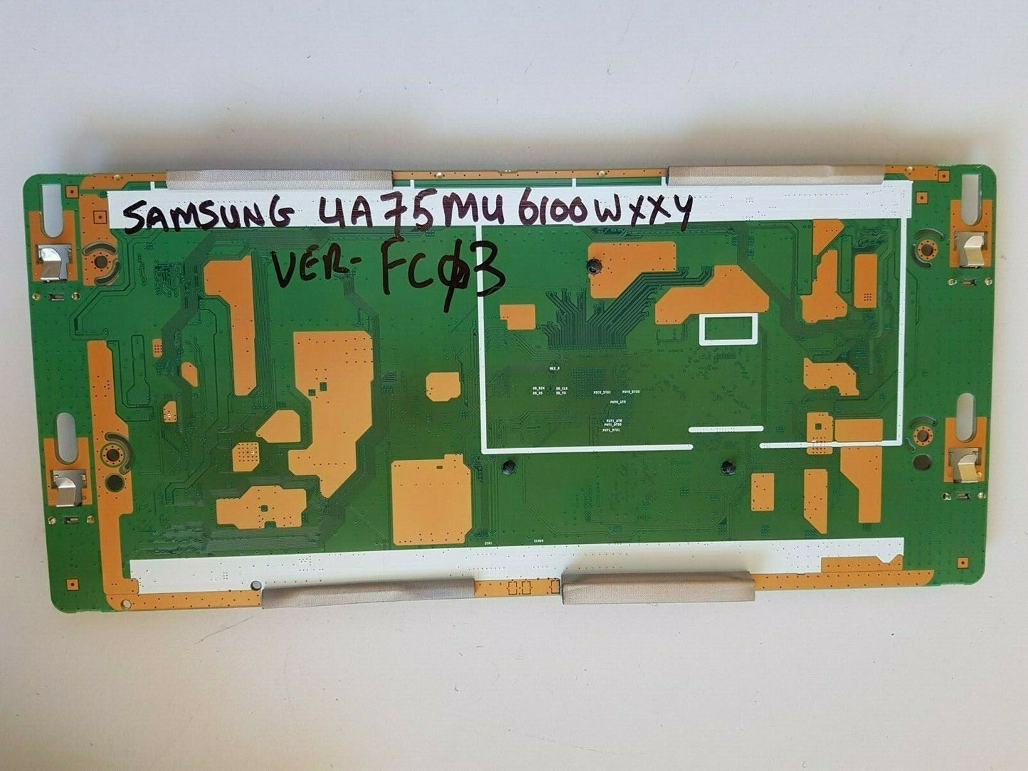 GENUINE SAMSUNG UA75MU6100 (VER FC01 FC03) T-CON BOARD BN95-04654A BN41-02625A