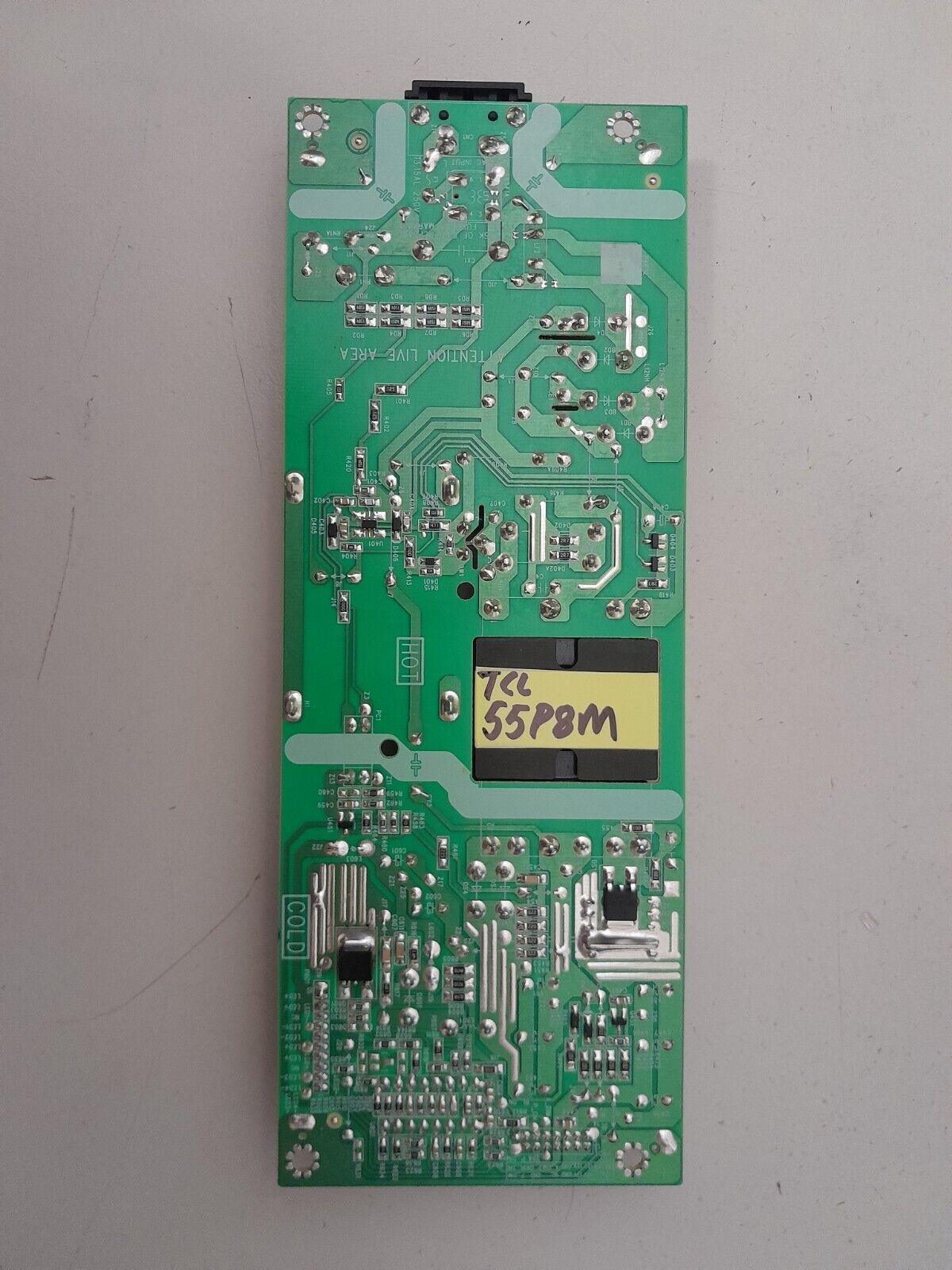 GENUINE TCL 55P8M POWER SUPPLY BOARD 08-L12NWA2-PW200AA