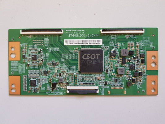 GENUINE BAUHN ATV65UHDS-0319 T-CON BOARD ST6451D01-1-C-4 342911008P0111