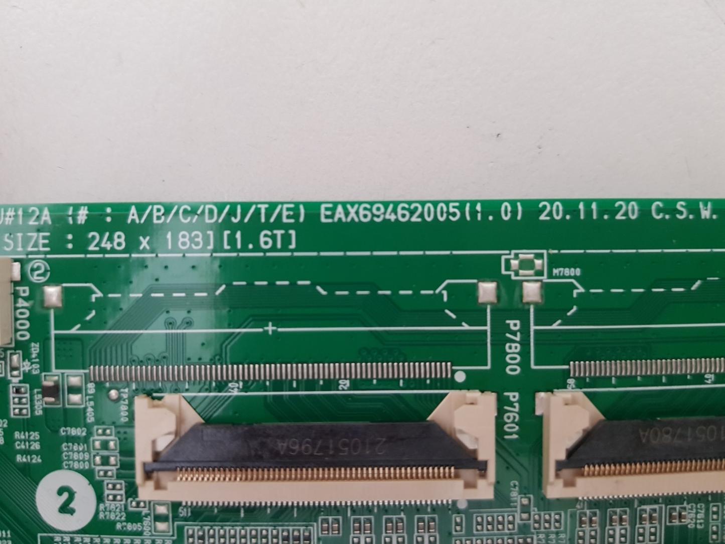 GENUINE LG 85NANO75TPA .AAUYLJD MAIN BOARD 66691404 EAX69462005 1.0