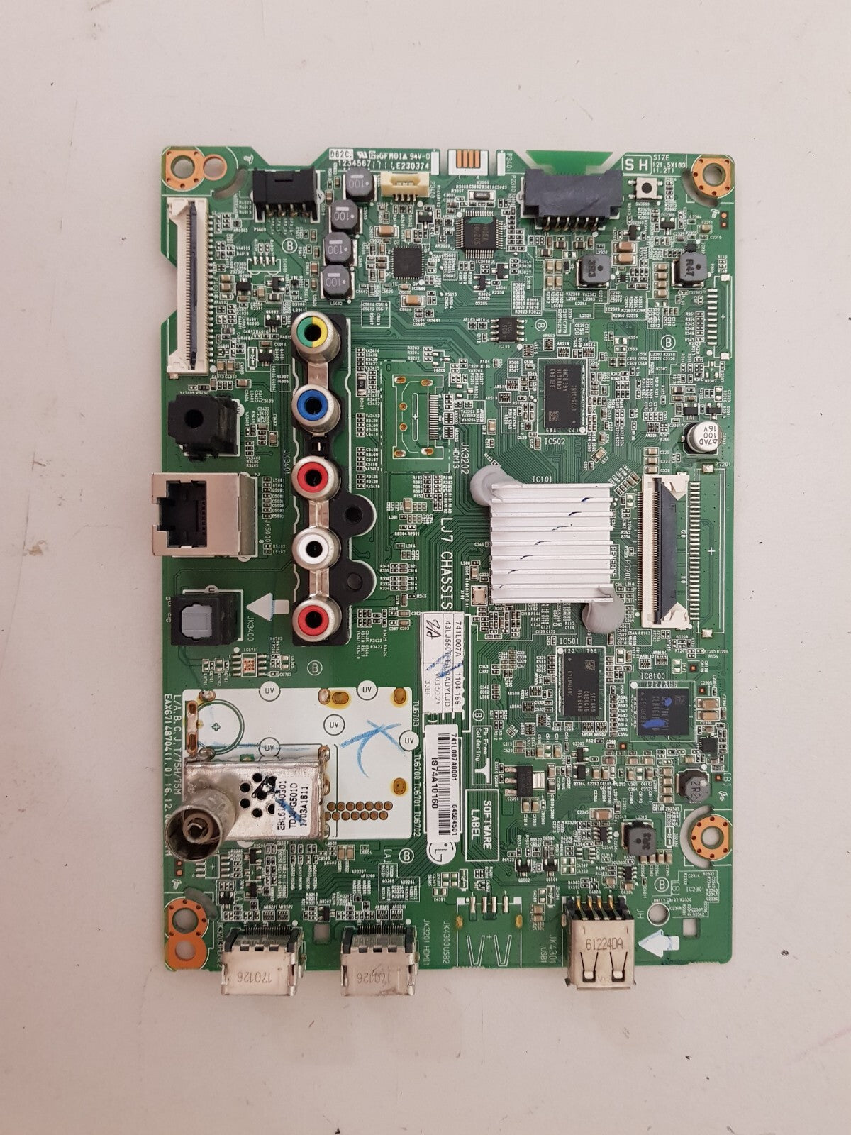 GENUINE LG 43LJ550T-TA .AAUYLJD MAIN BOARD EAX67148704 1.0 64585401