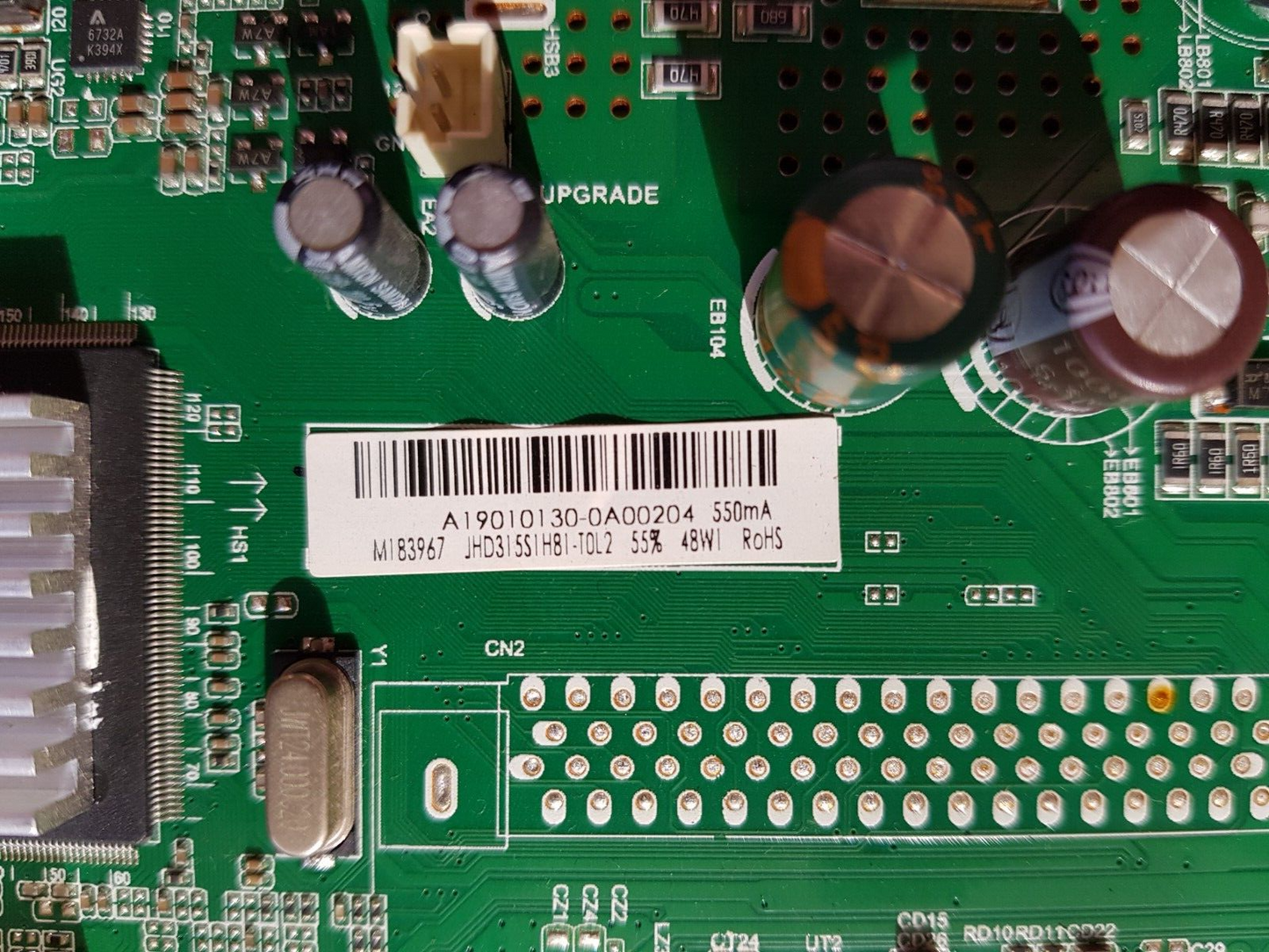 GENUINE HISENSE 32P2 MAIN BOARD HA32A5100H 190110 TP.MS3463T.PB755