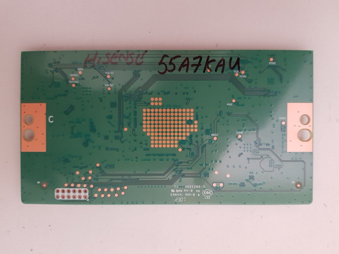 GENUINE HISENSE 55A7KAU T-CON BOARD RSAG7.820.13016