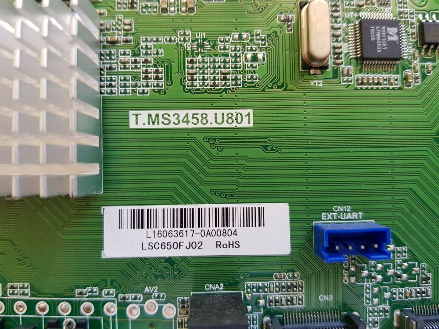 GENUINE BAUHN ATVU65-0916 MAIN BOARD T.MS3458.U801 L16063629