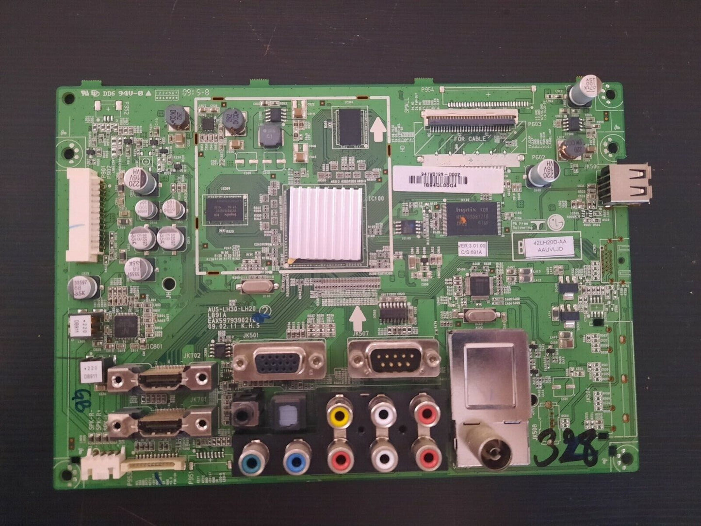 GENUINE LG 42LH20D Main Board - EBU60676502 EAX59793902