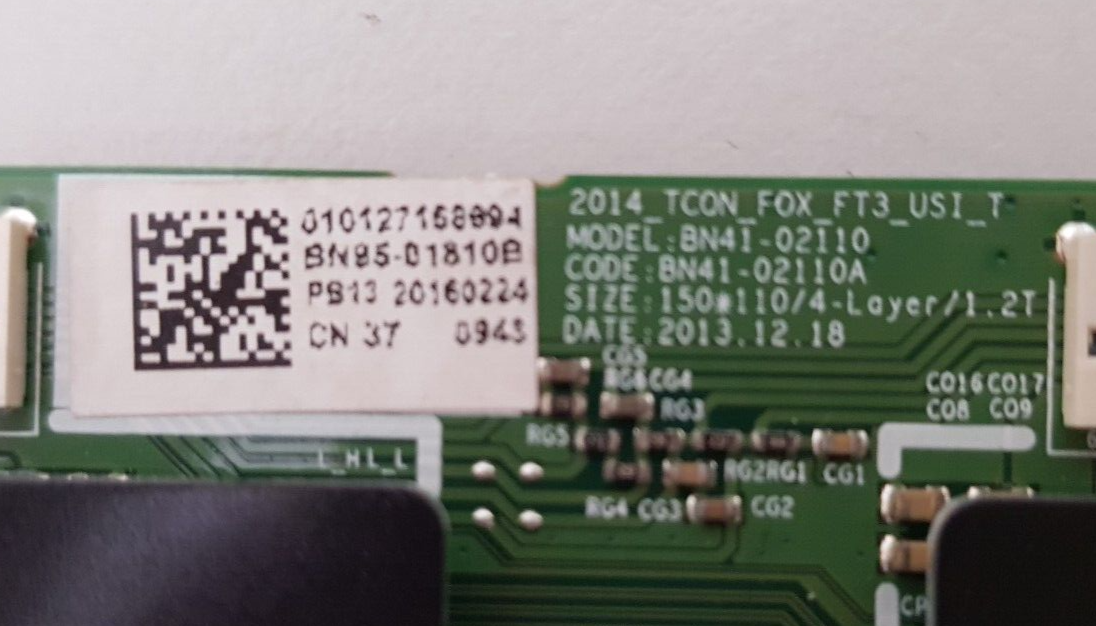 GENUINE SAMSUNG UA55J6200 (VER UH03) T-CON BOARD BN95-01810B