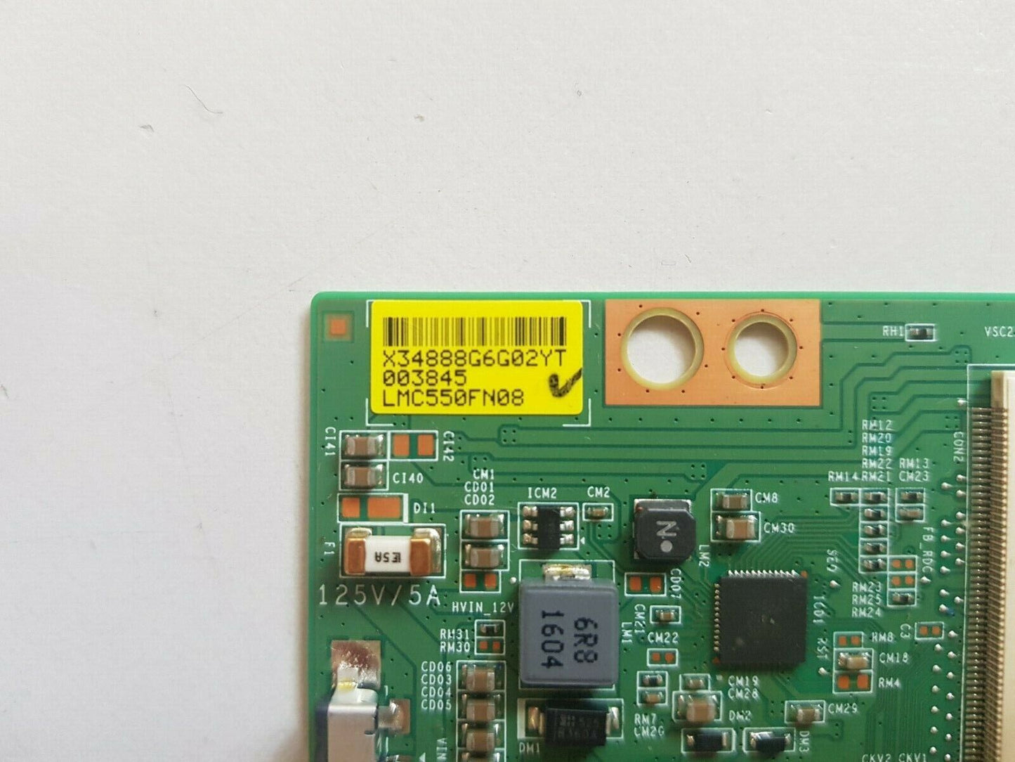 GENUINE TCL 55C1CUS T-CON BOARD 15Y_GU11BPCMTA4V0.1 LMC550FN08