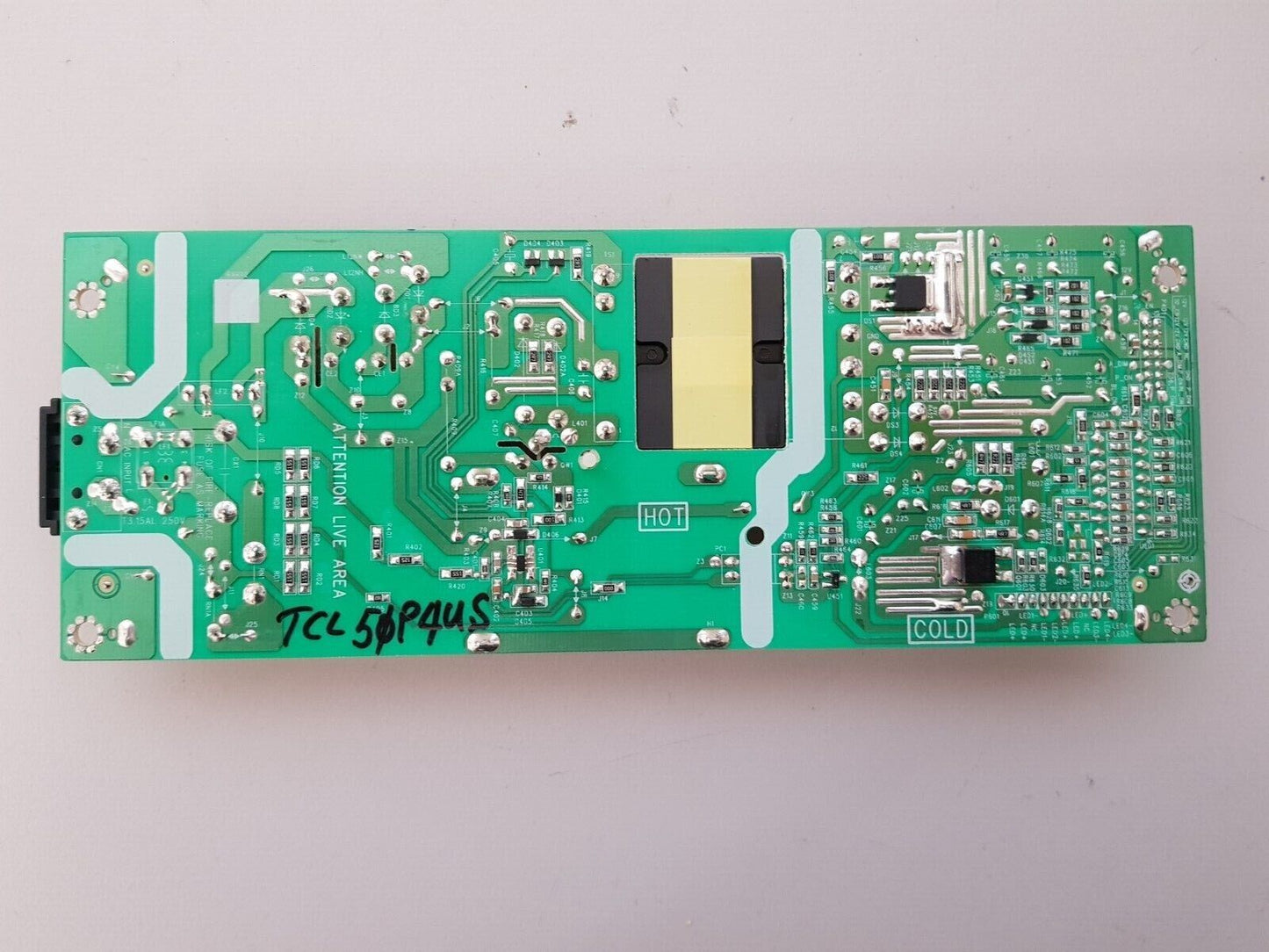 GENUINE TCL 43P8M 50P4US POWER SUPPLY BOARD 08-L12NWA2-PW200AA