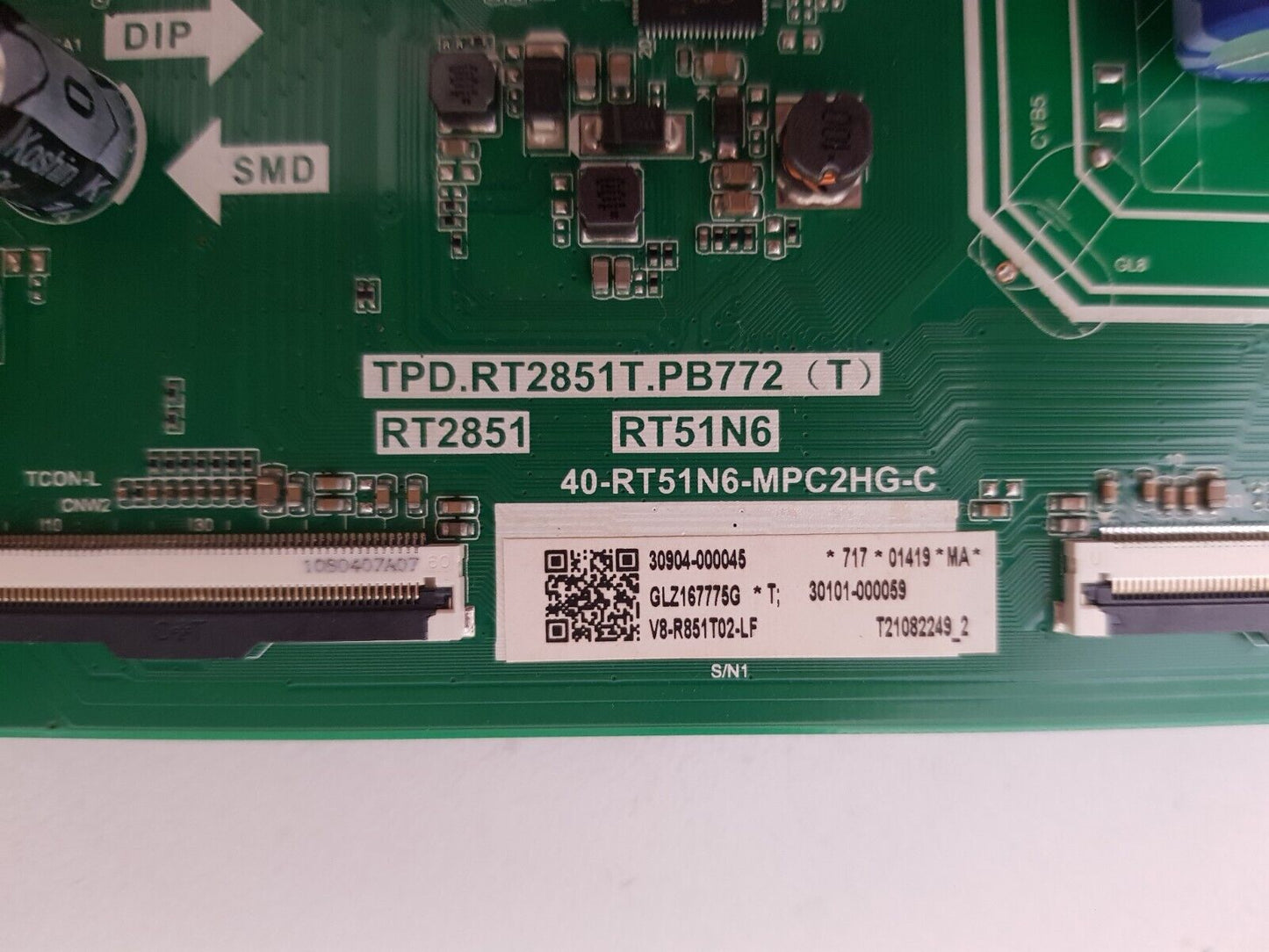 GENUINE FFALCON 43UF3 MAIN BOARD 40-RT51N6-MPC2HG-C V8-R851T02-LF