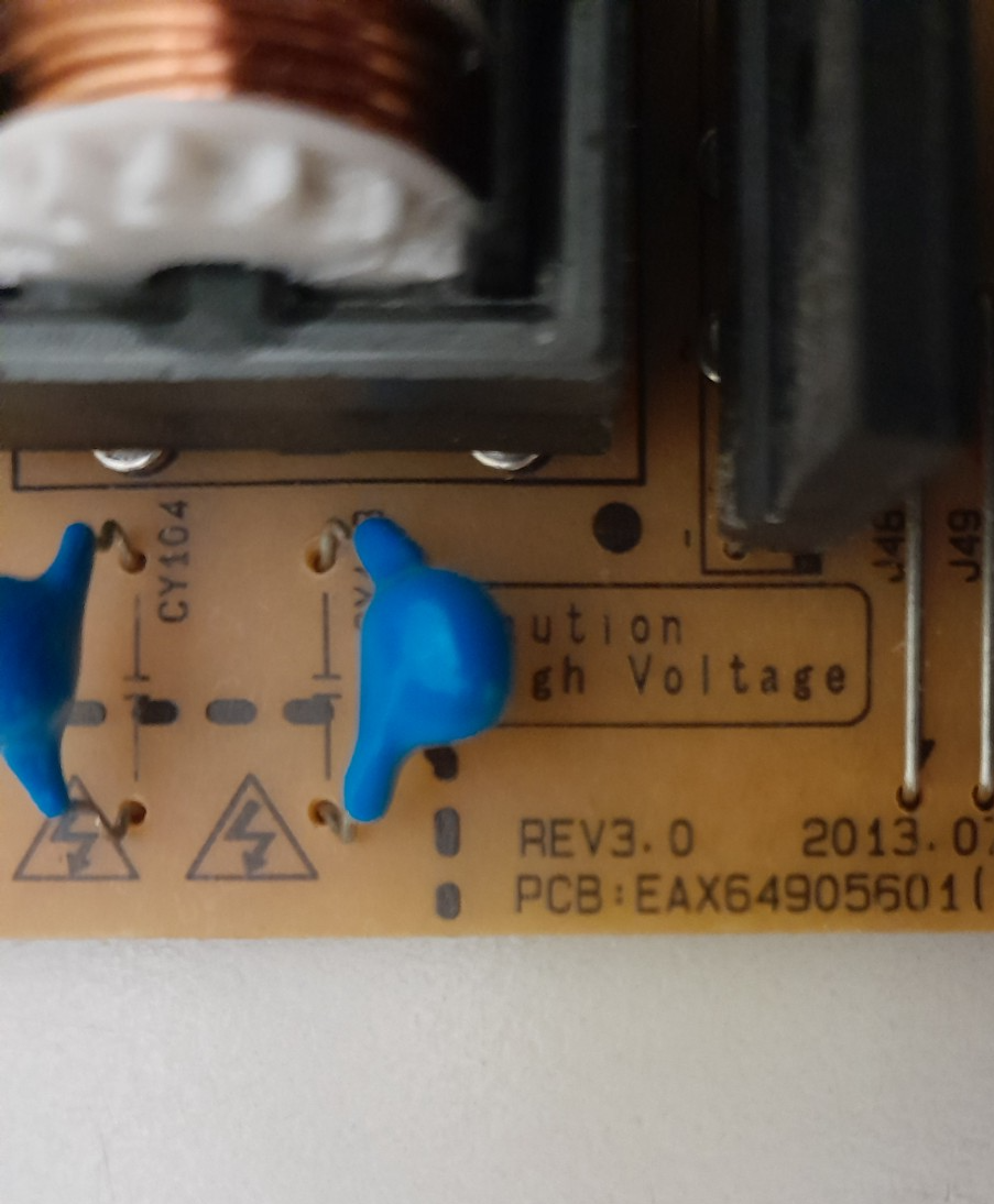 GENUINE LG 55LA6200 POWER SUPPLY BOARD EAY62810701 EAX64905601 LGP55-13PL2