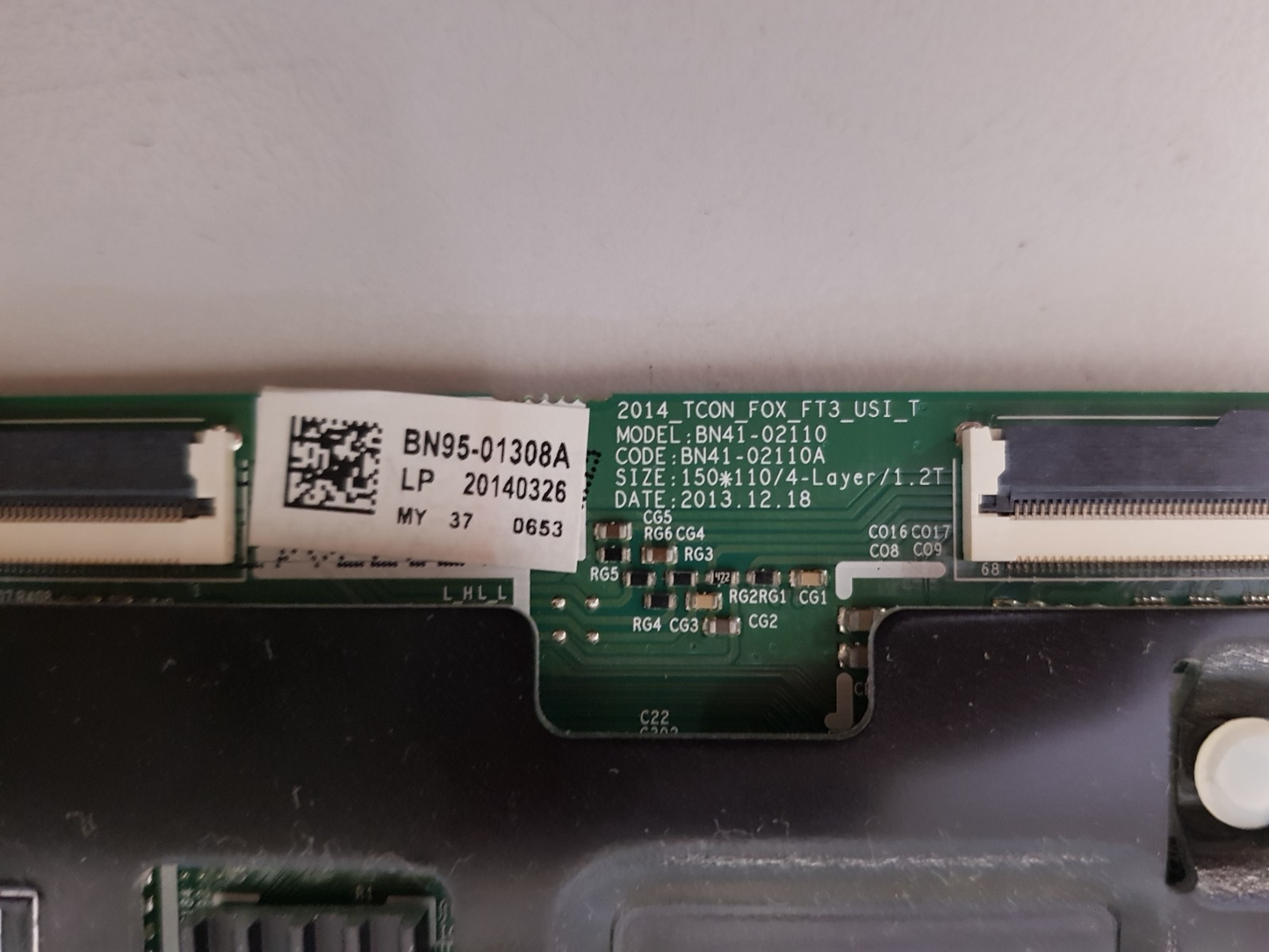 GENUINE SAMSUNG UA40H6300AWXXY (VER TD01) T-CON BOARD BN95-01308A