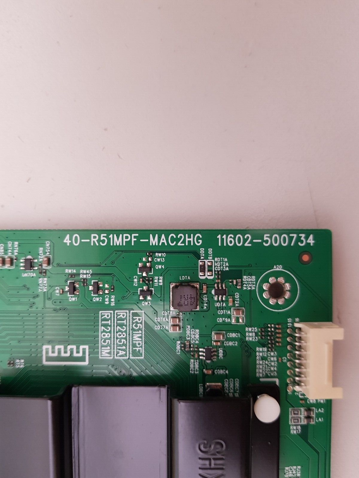 GENUINE FFALCON FF50U63 MAIN BOARD 40-R51MPF-MAC2HG 11602-500734