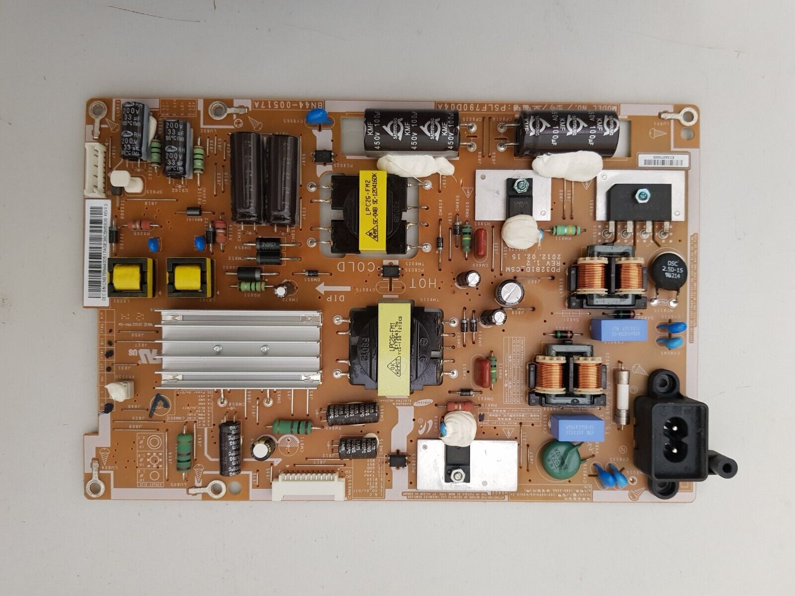 GENUINE SAMSUNG UA32ES6200 POWER SUPPLY BOARD BN44-00517A PSLF790D04A