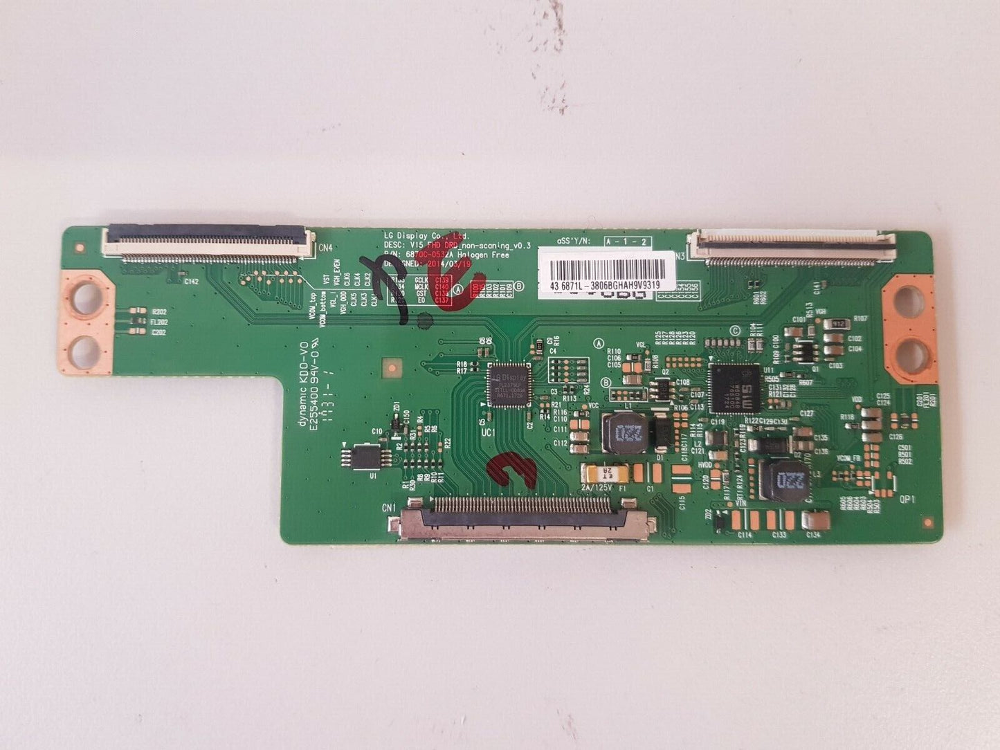 GENUINE KOGAN KALED43SMTZA T-CON BOARD 6870C-0532A 6871L-3806B