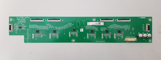 GENUINE TCL 75C845 LED DRIVER BOARD D3 40-75C8D3-DRA1AG 11605-500087