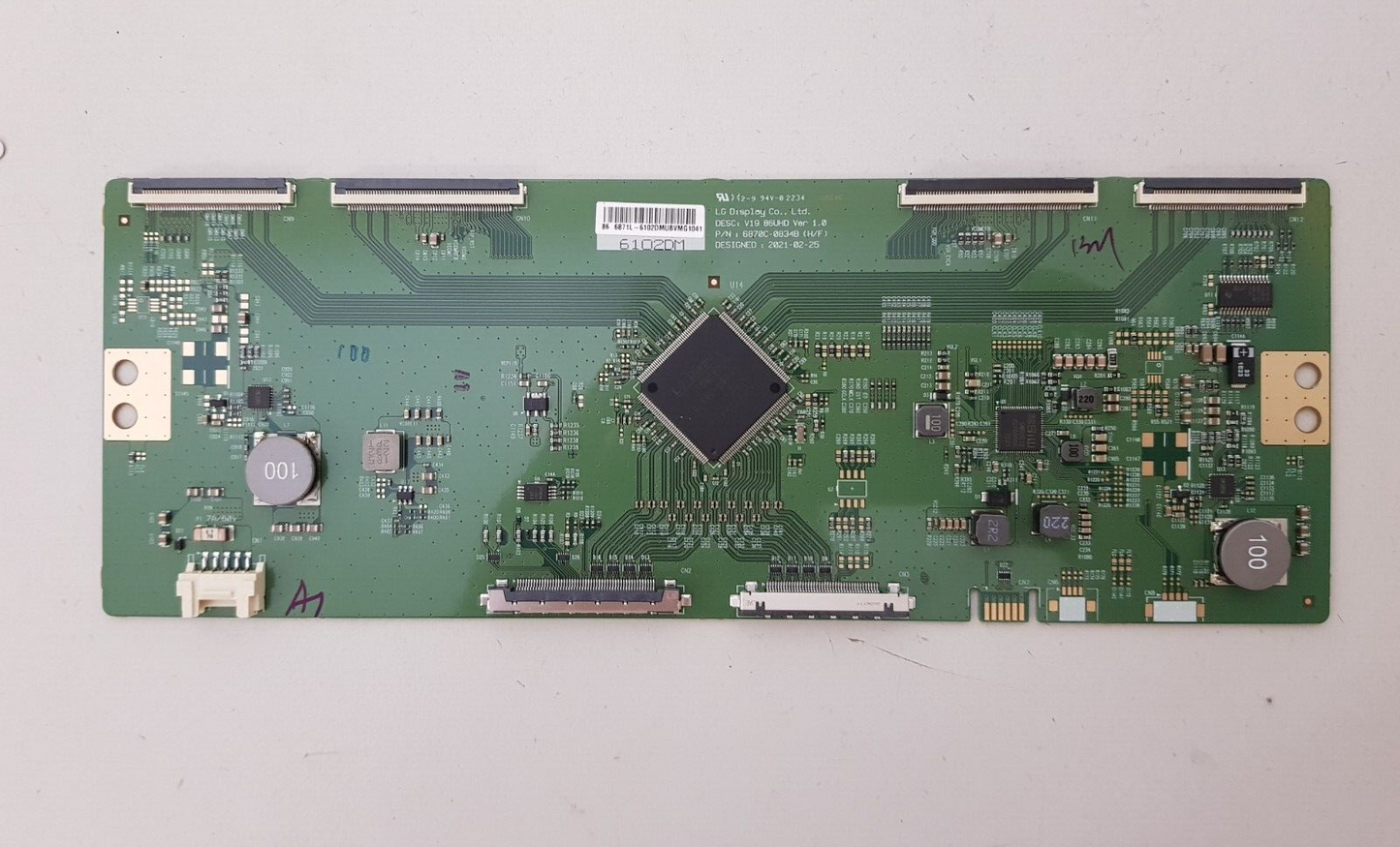 GENUINE LG 86UQ9000PSD . AAUYLJD T-CON BOARD 6870C-0834B 6871L-6102D