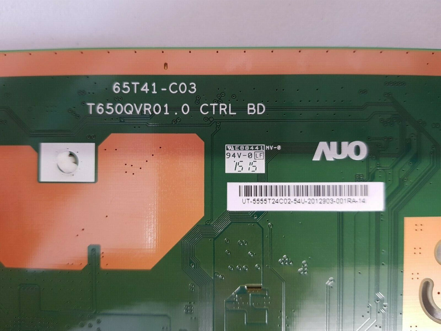 GENUINE SAMSUNG UA55JU7500 (VER BS02 & MS01) T-CON BOARD T650QVR01.0 65T41-C03