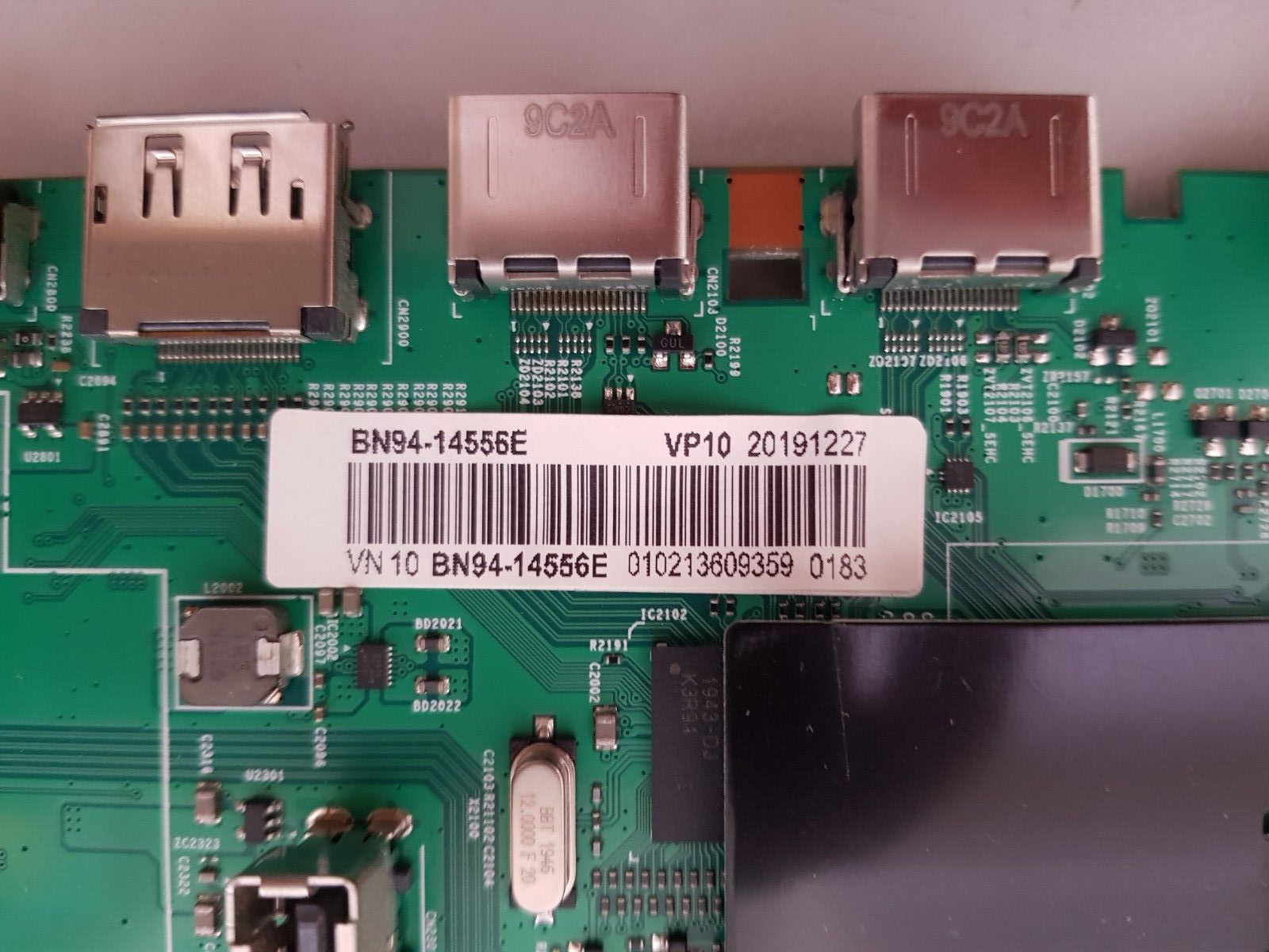 GENUINE SAMSUNG LH65QMREBGCXXY VER FA01 DISPLAY MONITOR  MAIN BOARD BN94-14555E