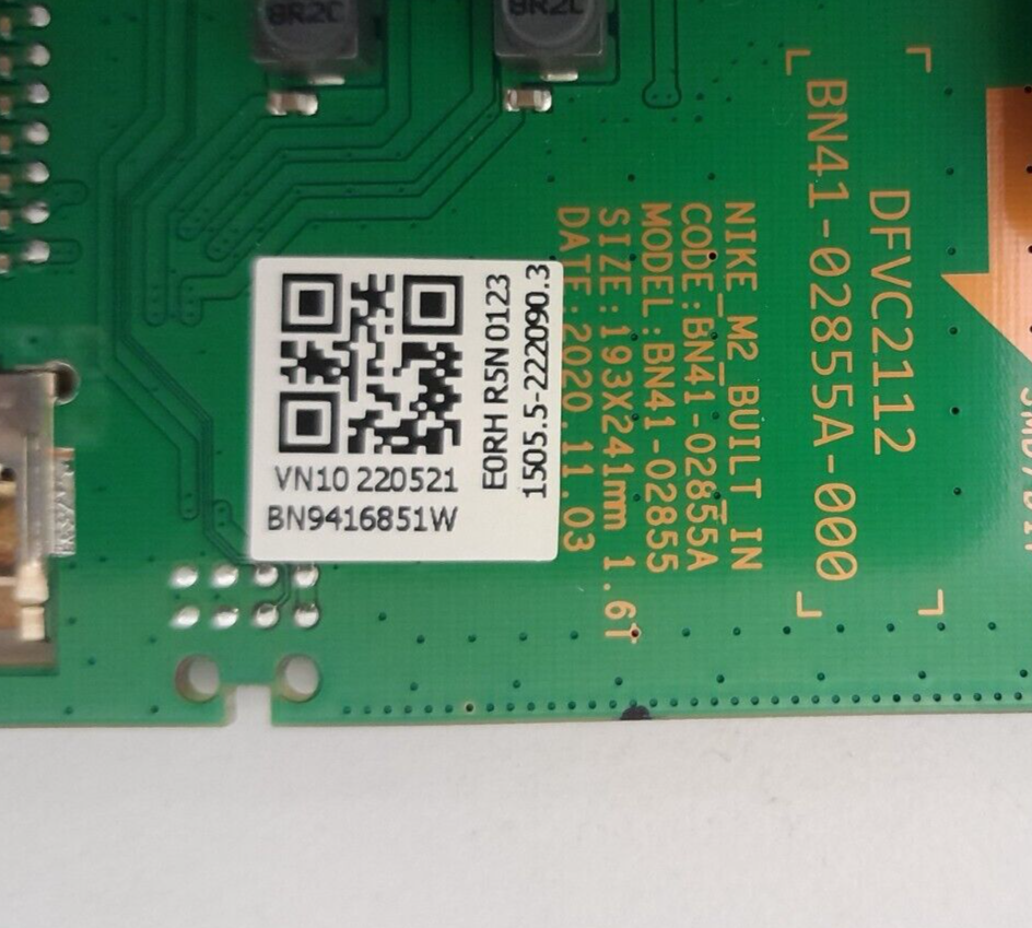 GENUINE SAMSUNG QA75QN90 AAW (VER BA02) MAIN BOARD BN94-16851W