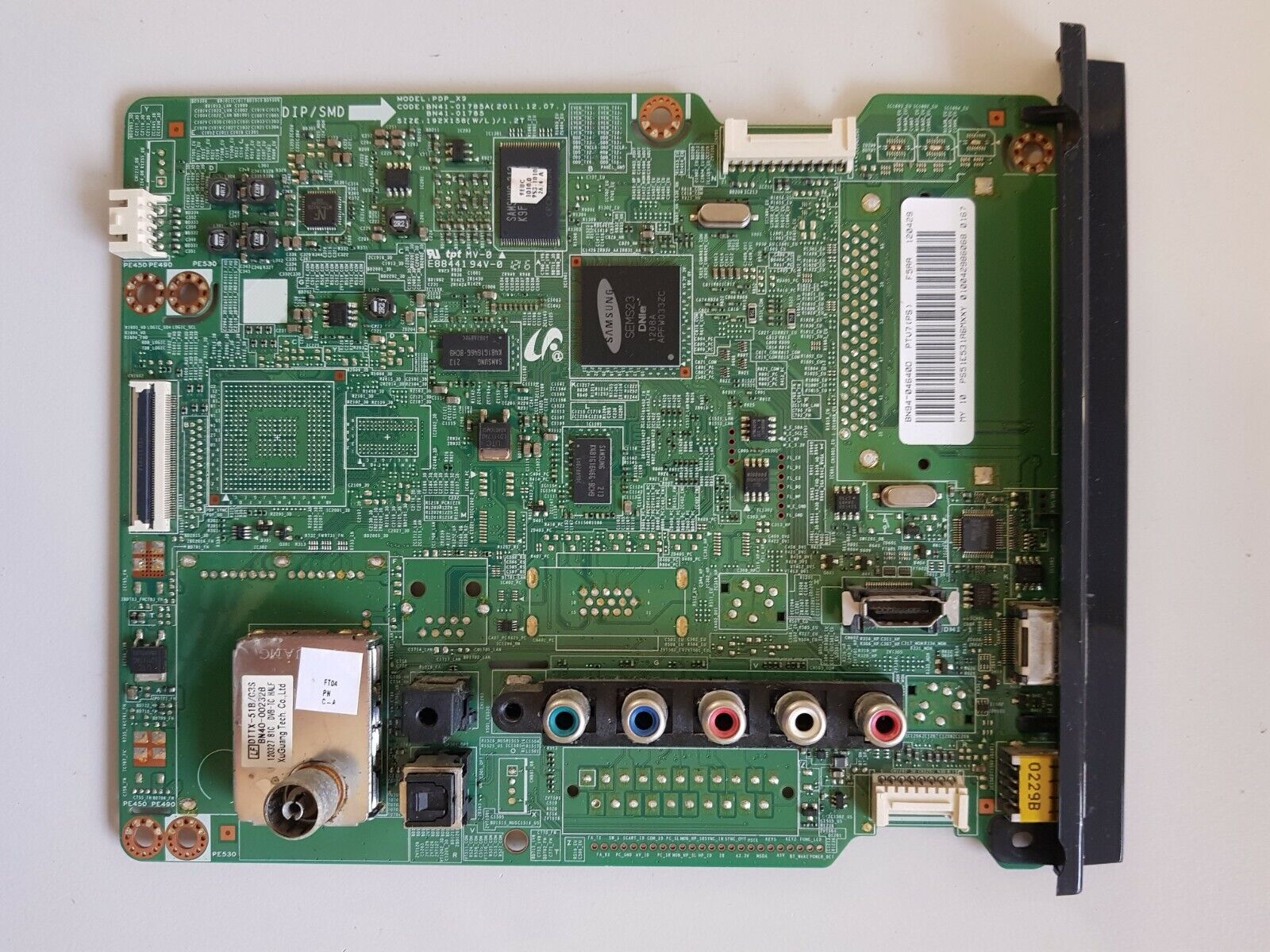 GENUINE SAMSUNG PS51E531 MAIN BOARD BN94-04640D BN41-01785A