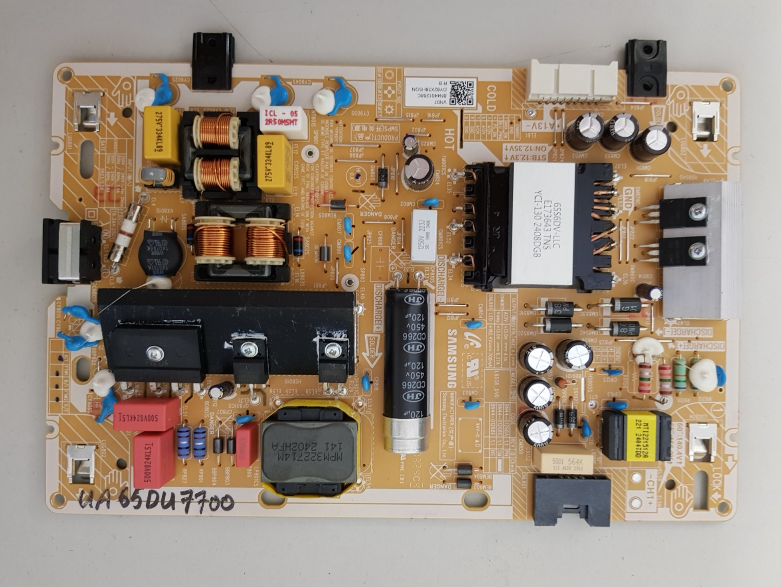 GENUINE SAMSUNG UA65DU7700 POWER SUPPLY BOARD BN44-01268C