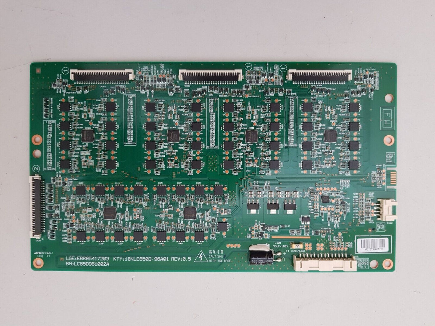 GENUINE LG 65SM9450PTA LED DRIVER BOARD EBR85417203 LC65D961002A