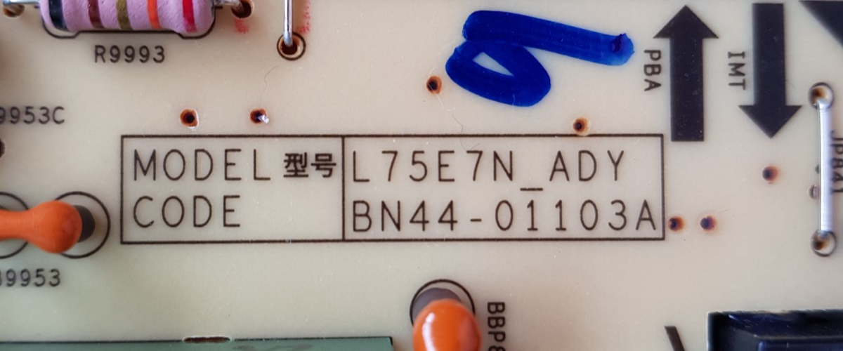 GENUINE SAMSUNG QA75Q60AAW POWER SUPPLY BOARD BN44-01103A L75E7N_ADY