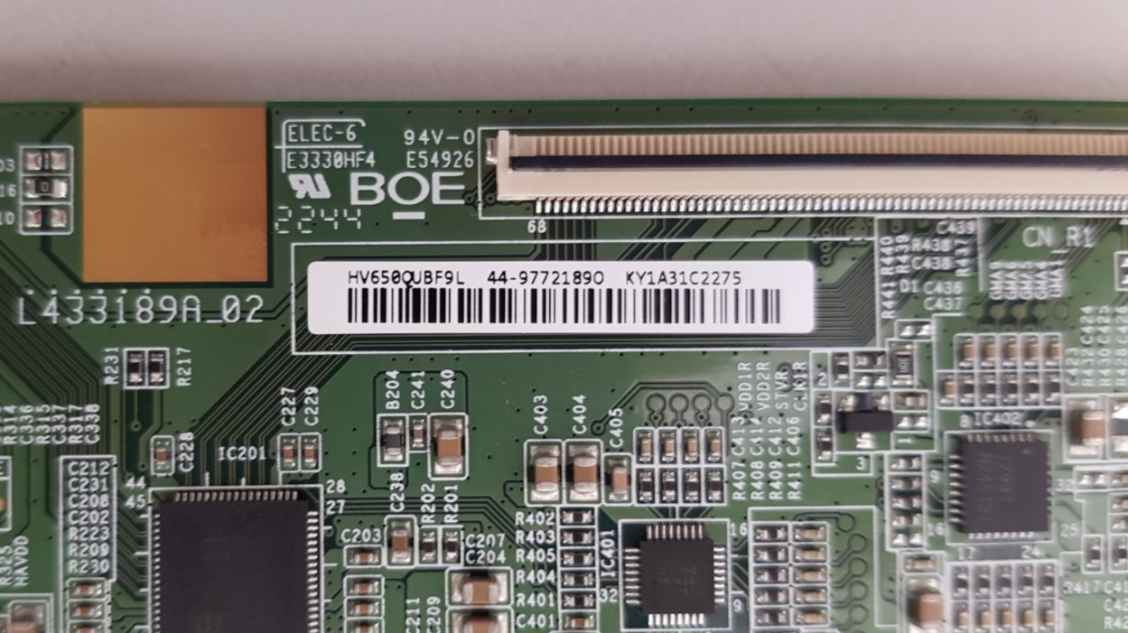 GENUINE SONY KD 65X80L T-CON BOARD HV650QUBF9L 44-9772189O